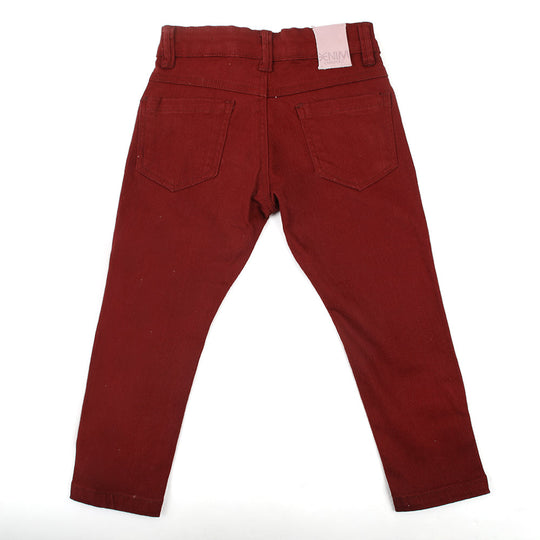 Eminent Girls Cotton Pant - Red, Girls Pants & Capri, Eminent, Chase Value