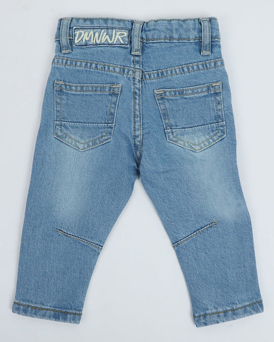 Eminent Newborn Boys Denim Pant - Ice Blue, Newborn Boys Shorts & Pants, Eminent, Chase Value