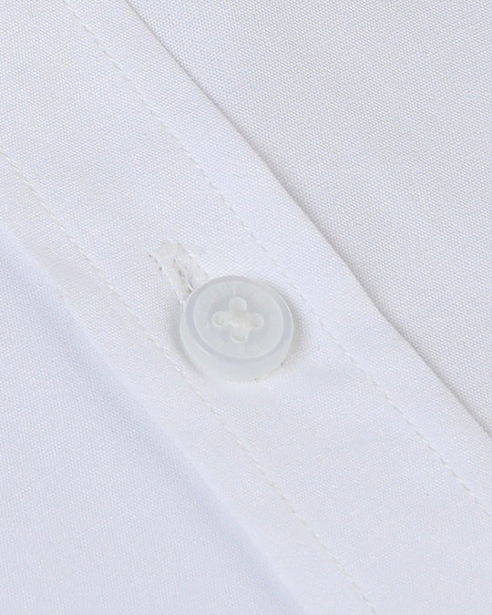Eminent Men's Formal Plain Shirt - White, Men's Shirts, Eminent, Chase Value