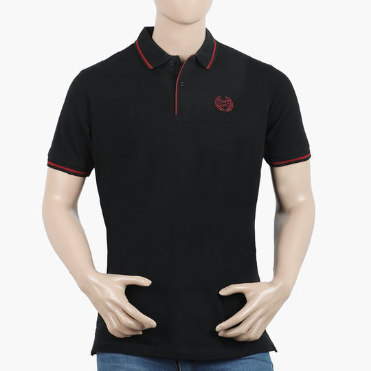 Eminent Men's Polo Half Sleeves T-Shirt - Black, Men's T-Shirts & Polos, Eminent, Chase Value
