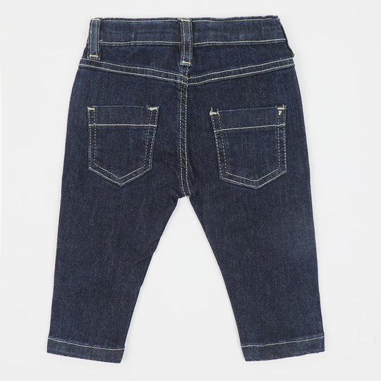 Eminent Newborn Boys Denim Pant - Dark Blue, Newborn Boys Shorts & Pants, Eminent, Chase Value