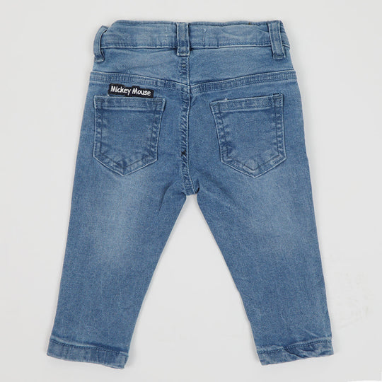 Eminent Newborn Boys Denim Pant - Ice Blue, Newborn Boys Shorts & Pants, Eminent, Chase Value