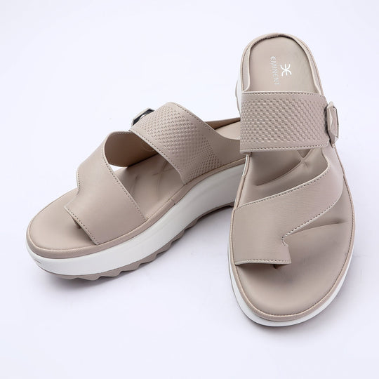 Eminent Women's Softy Slipper - Beige, Women Slippers, Chase Value, Chase Value