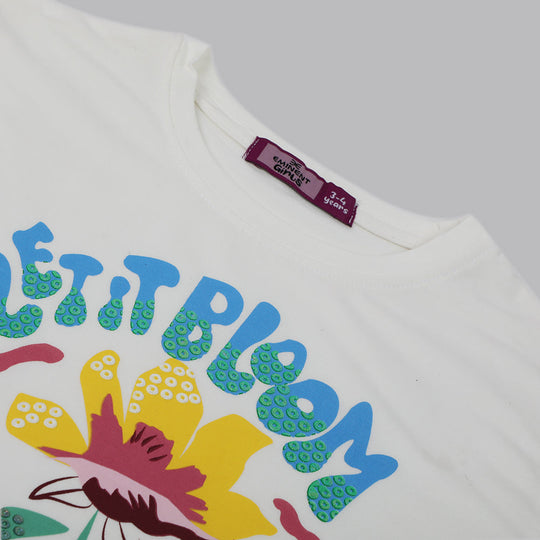 Eminent Girls T-Shirt - White, Girls T-Shirts, Eminent, Chase Value