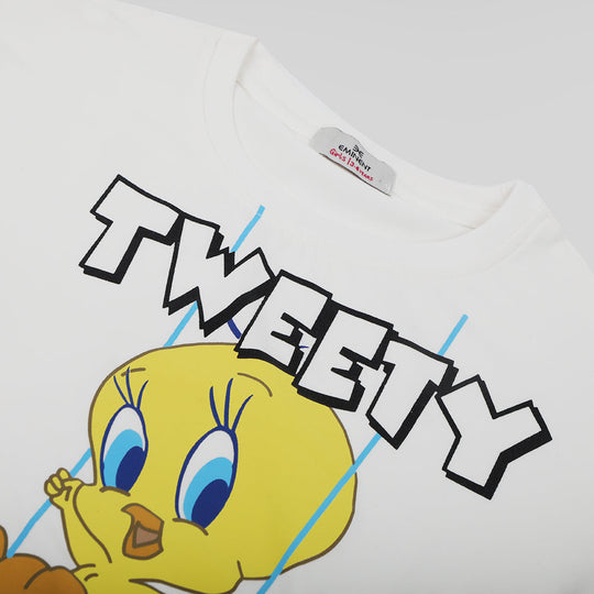 Eminent Girls T-Shirt - White, Girls T-Shirts, Eminent, Chase Value