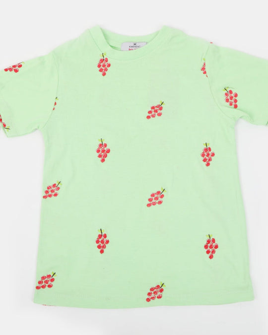 Eminent Girls Half Sleeves T-Shirt