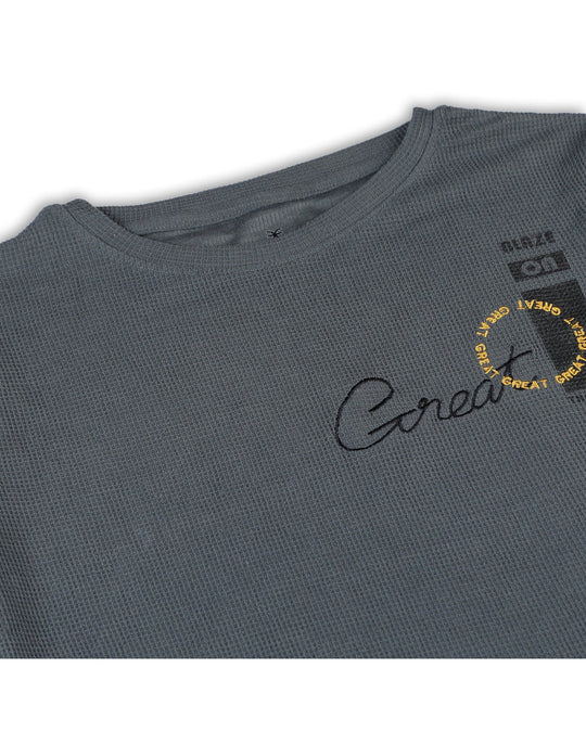 Eminent Women's Half Sleeves T-Shirt - Charcoal, Women T-Shirts & Tops, Eminent, Chase Value