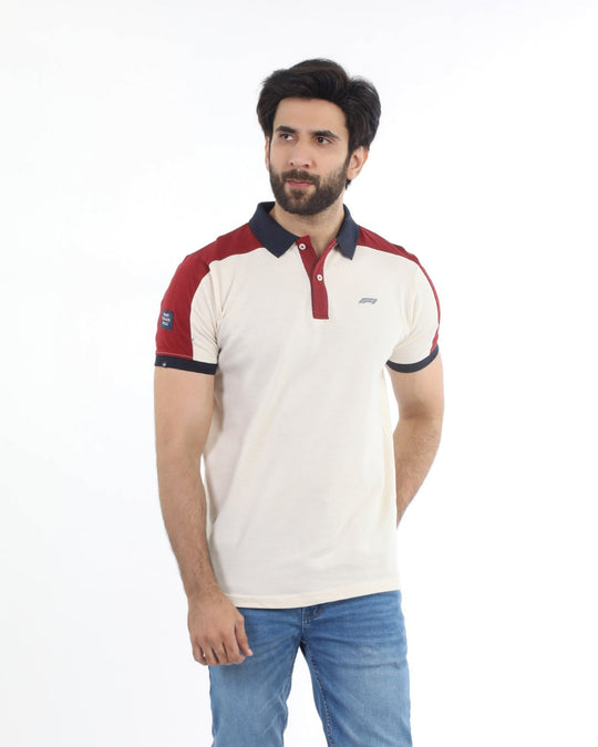 Eminent Men's Half Sleeves Polo T-Shirt - White, Men's T-Shirts & Polos, Eminent, Chase Value