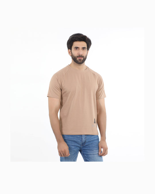 Eminent Men's Half Sleeves T-Shirt - Brown, Men's T-Shirts & Polos, Eminent, Chase Value