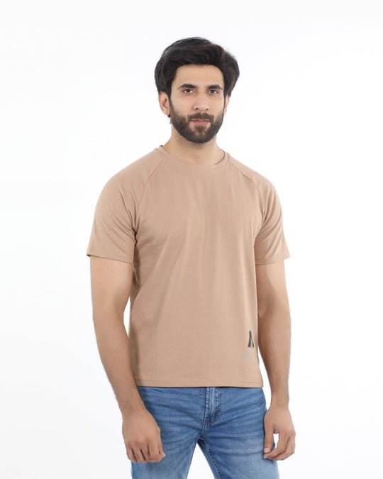 Eminent Men's Half Sleeves T-Shirt - Brown, Men's T-Shirts & Polos, Eminent, Chase Value