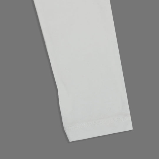 Eminent Girls Plain Tight - White, Girls Tights Leggings & Pajama, Eminent, Chase Value