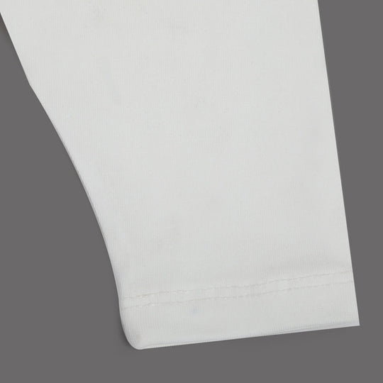 Eminent Newborn Girls Tight - White, Newborn Girls Shorts Skirts & Pants, Eminent, Chase Value