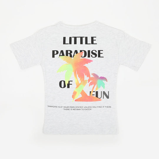 Eminent Girls Half Sleeves T-Shirt - White, Girls T-Shirts, Eminent, Chase Value