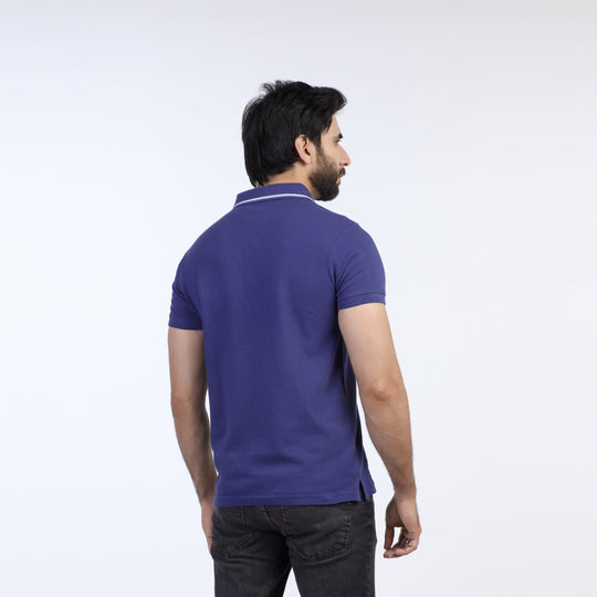 Eminent Men's Half Sleeves Polo T-Shirt - Blue, Men's T-Shirts & Polos, Eminent, Chase Value