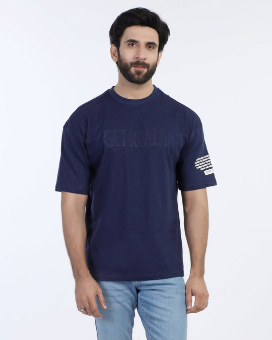 Eminent Men's Half Sleeves T-Shirt - Navy Blue, Men's T-Shirts & Polos, Eminent, Chase Value