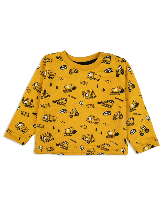 Eminent Newborn Boys Full Sleeves T-Shirt