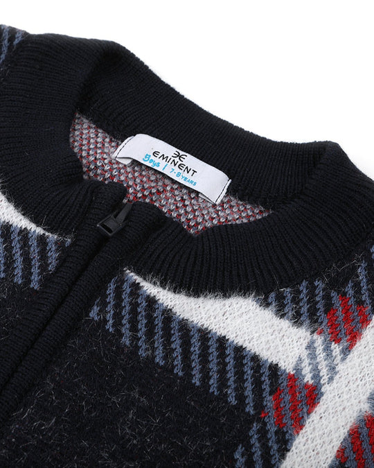 Eminent Boys Full Sleeves Sweater - Navy Blue, Boys Sweaters, Eminent, Chase Value