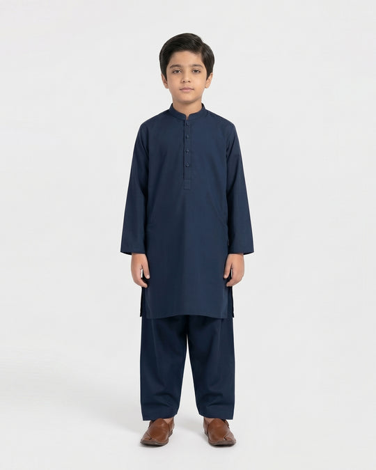Boys' Plain Shalwar Kameez
