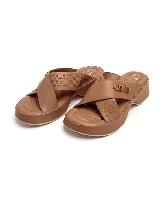 Eminent Women's Softy Slipper - Khaki, Women Slippers, Eminent, Chase Value