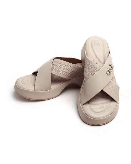 Eminent Women's Softy Slipper - Beige, Women Slippers, Eminent, Chase Value