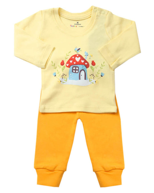 Eminent Newborn Girls 3Pcs Suit - Yellow, Newborn Girls Sets & Suits, Eminent, Chase Value