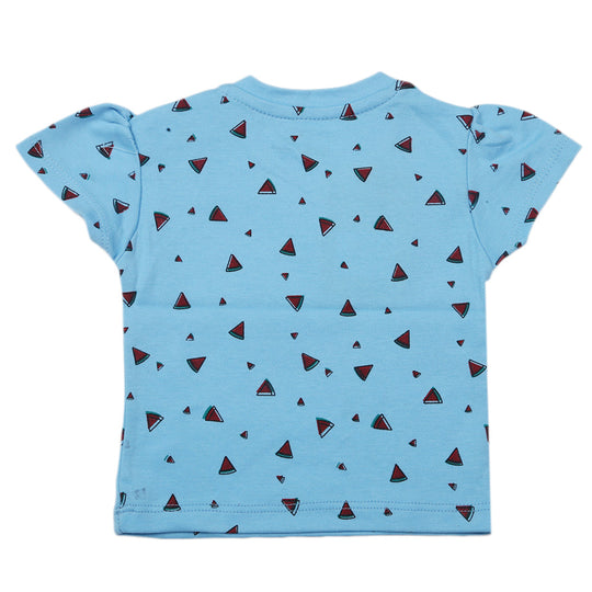 Eminent Newborn Girls T-Shirt - Blue, Kids, Newborn Girls T-Shirts, Eminent, Chase Value
