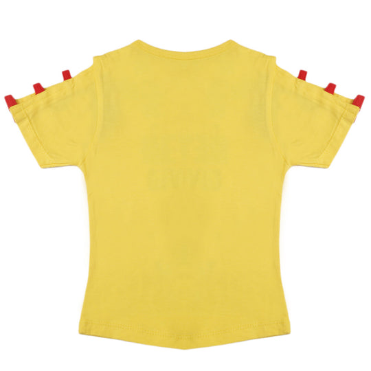 Eminent Girls T-Shirt - Yellow, Girls T-Shirts, Eminent, Chase Value
