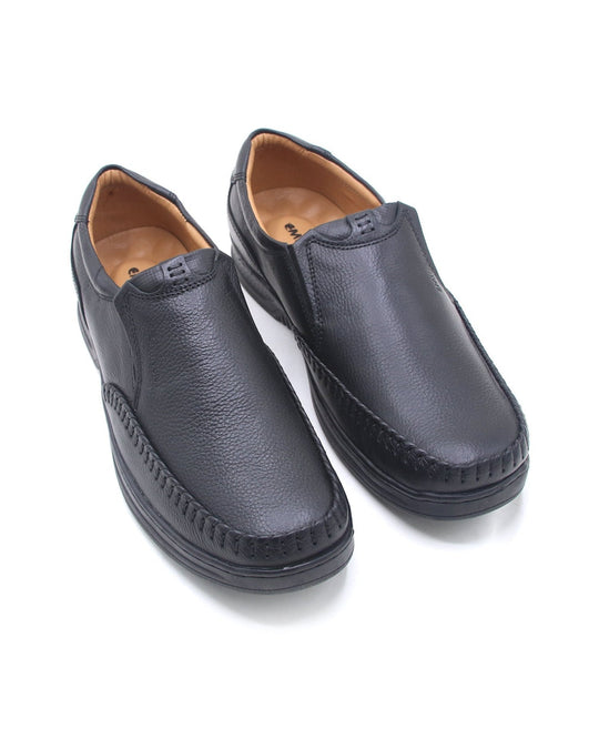 Eminent Leather Casual Shoes 1107 - Black, Men's Casual Shoes, Eminent, Chase Value