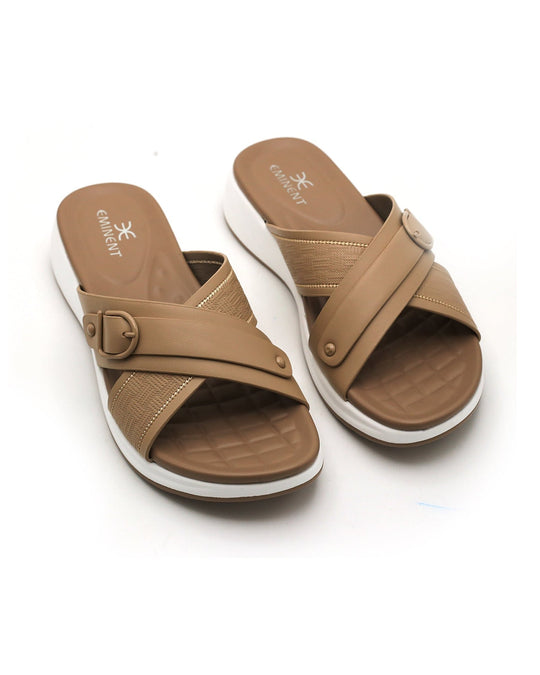 Eminent Women's Softy Slipper - Beige, Women Slippers, Eminent, Chase Value