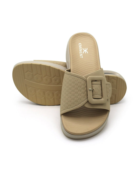 Eminent Women's Softy Slipper - Beige, Women Slippers, Eminent, Chase Value