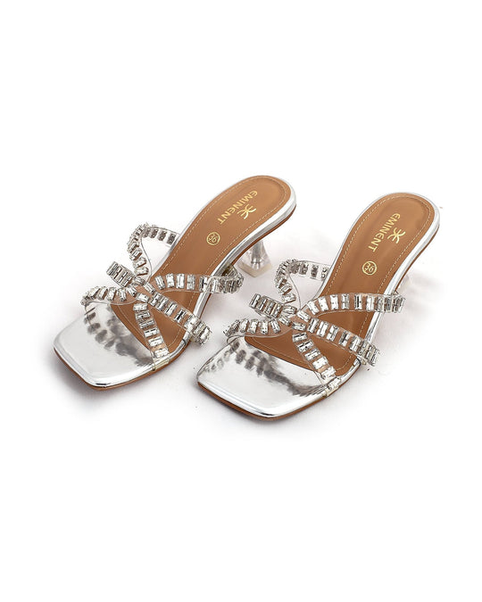Eminent Women's Slipper - Silver, Women Slippers, Eminent, Chase Value