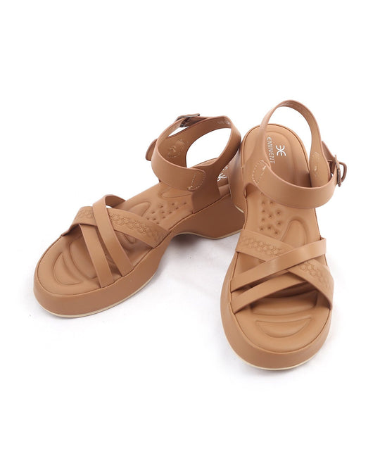 Eminent Women's Softy Sandal - Khaki, Women Sandals, Eminent, Chase Value