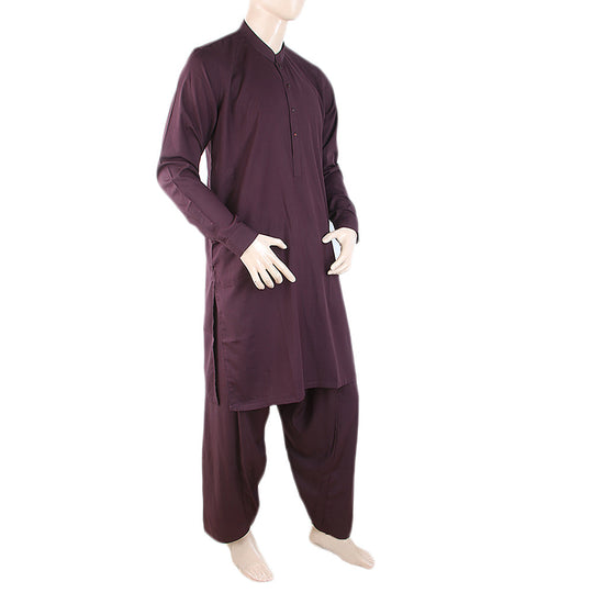 Men's Eminent Shalwar Suit - Dark Purple, Men, Shalwar Kameez, Eminent, Chase Value