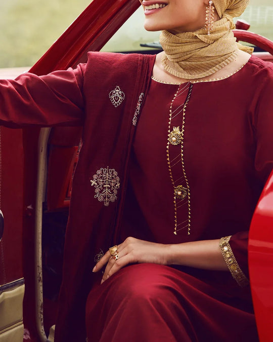 Eminent Women's Luxury Fancy 3Pcs Suit