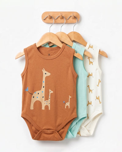 Newborn Boys Romper Set