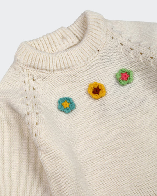 Newborn Girls Sweater Suit