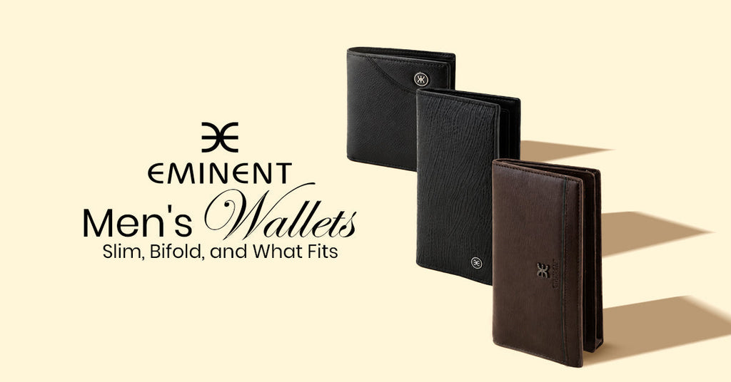 Men's Wallets: Slim, Bifold, and What Fits