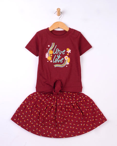 Newborn Girls' Co-Ord Set