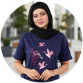 Women's  Half Sleeves T-shirt