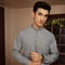 Eminent Men's Trim Fit Shalwar Suit - Denim Blue, Men's Shalwar Kameez, Eminent, Chase Value