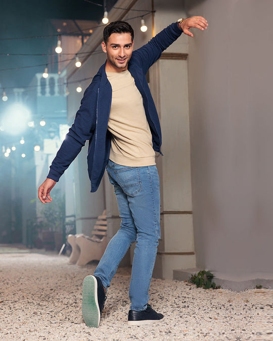 Eminent Men's Full Sleeves Jacket - Navy Blue, Men's Jackets & Hoodies, Eminent, Chase Value