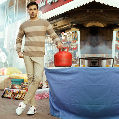 Eminent Men's Sweaters - Beige