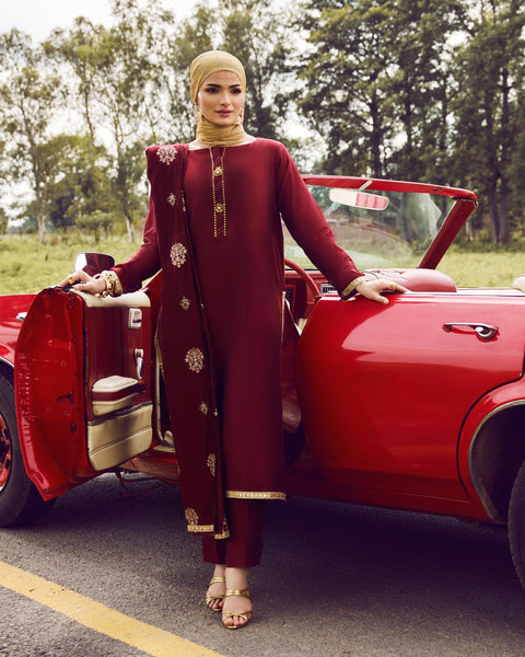 Eminent Women's Luxury Fancy 3Pcs Suit