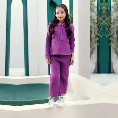 Eminent Girls Co-Ord Set - Purple, Girls Suits, Chase Value, Chase Value