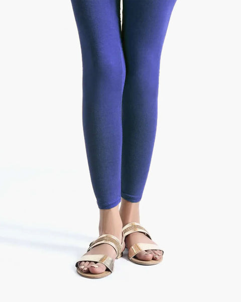 Women's Plain Tights - Navy Blue