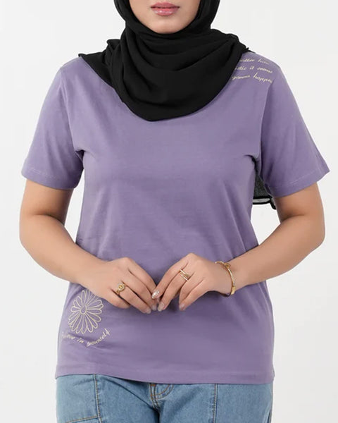 Women's Half Sleeves Printed T-Shirt