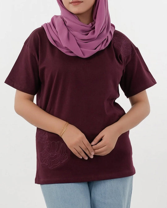 Women's Half Sleeves T-Shirt - Black