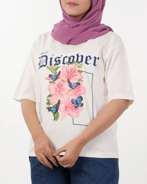 Women's Printed Half Sleeves T-Shirt