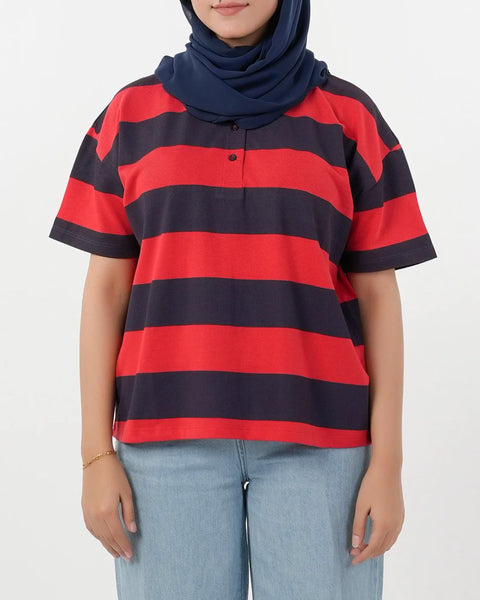 Eminent Women's Half Sleeves T-Shirt - Navy Blue