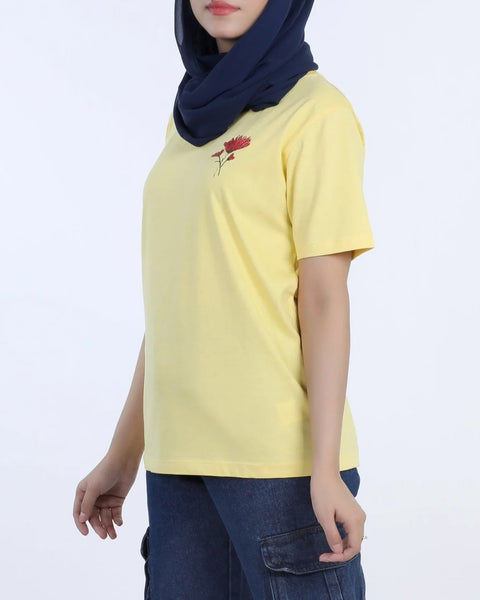 Women's Half Sleeves Printed T-Shirt